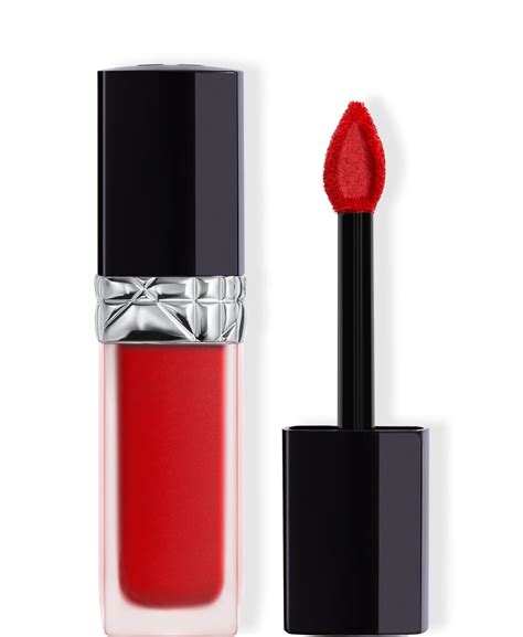 dior forever rouge 999|Rouge Dior forever liquid.